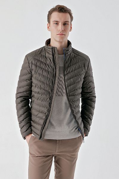 Morven Χακί Υδατοαπωθητικό Αντιανεμικό Παλτό Dynamic Fit Relaxed Cut