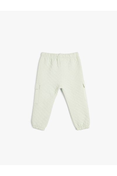 Koton Jogger-Jogginghose mit Tasche und elastischem Bund aus Baumwolle
