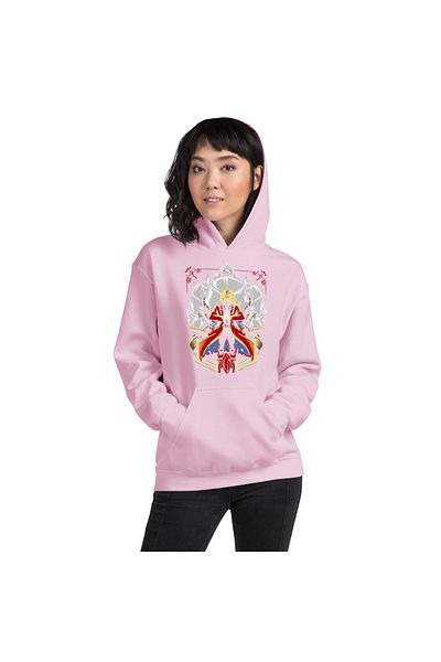 Moda Glo Φούτερ Unisex Recurso Emprededor με στάμπα με κουκούλα