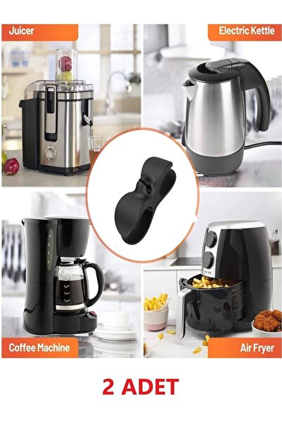 HİMMETOĞLU 2 Ad Elektrikli Ev Aleti Mutfak Airfryer Fırın Kahve Makinesi Kablo Sarma Düzenleme Toplama Aparatı