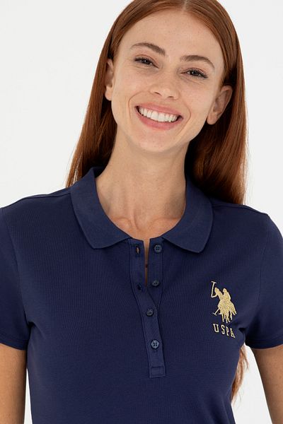 U.S. Polo Assn. Rochie de damă tricotată bleumarin -50262696-VR033