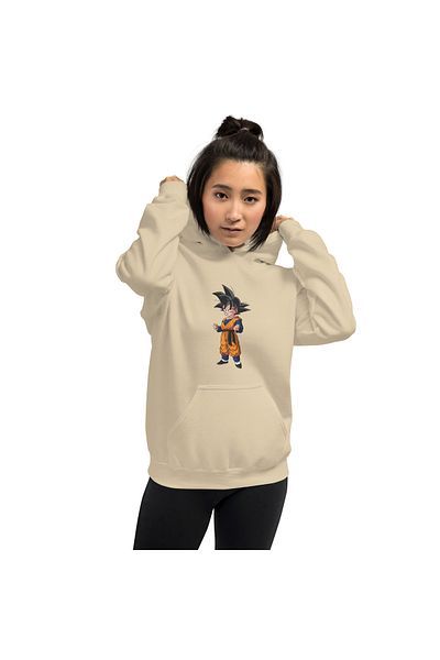 Moda Glo Φούτερ Unisex Gorten με στάμπα με κουκούλα