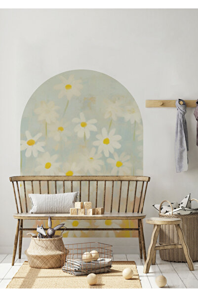 WALLHUMAN Boho - Bohem Tarz Oval Kemer Dekoratif Duvar Stickerı