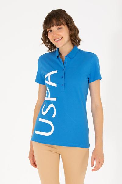 U.S. Polo Assn. Γυναικείο T-Shirt Saks Polo Neck 50262939 -VR045