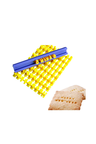 PASTRY PLANET Cookie Eyebrow Yellow Color (A-Z)