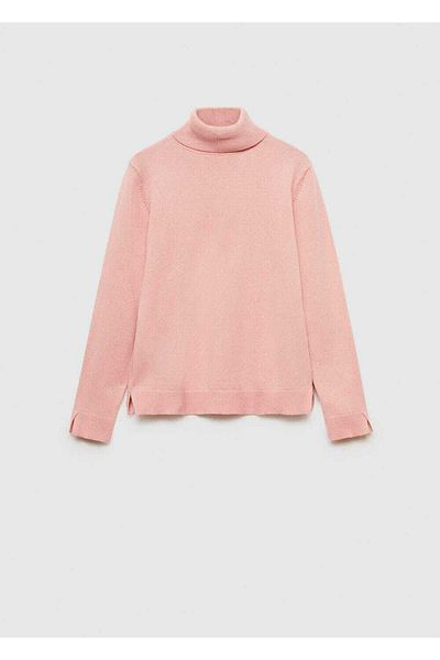 MANGO Kids Turtleneck Knitted Sweater