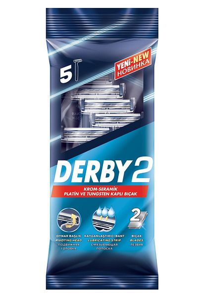 Derby Samurai 2 Blade 5 Pack Spare