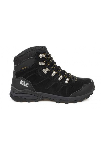 Jack Wolfskin 4049841   Refugio Texapore Mid Black Men's Boots