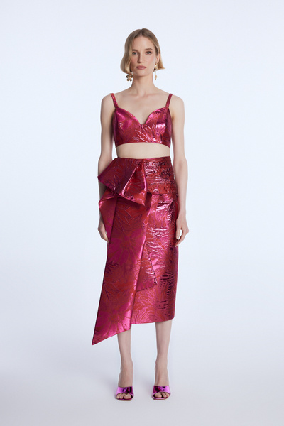 adL Mert Aslan Volanlı Jakar Etek