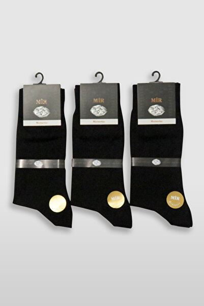 MİR Erkek Merserize Çorap/düz/3’lü