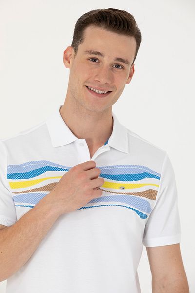 U.S. Polo Assn. Tricou Saks Polo pentru bărbați 50263514 -VR045