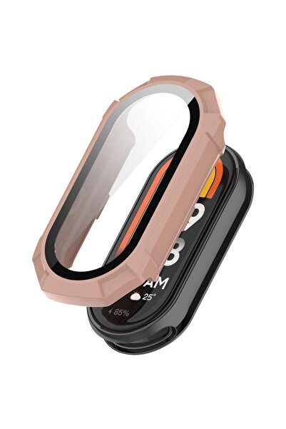 Techmaster Xiaomi Mi Band 8 9 10 Uyumlu Rubber 360° Ekran Kasa Koruyucu Kapak Kılıf