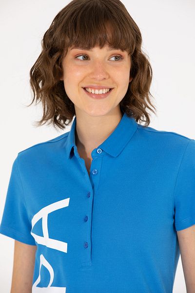 U.S. Polo Assn. Tricou pentru damă Saks Polo Gât 50262939 -VR045