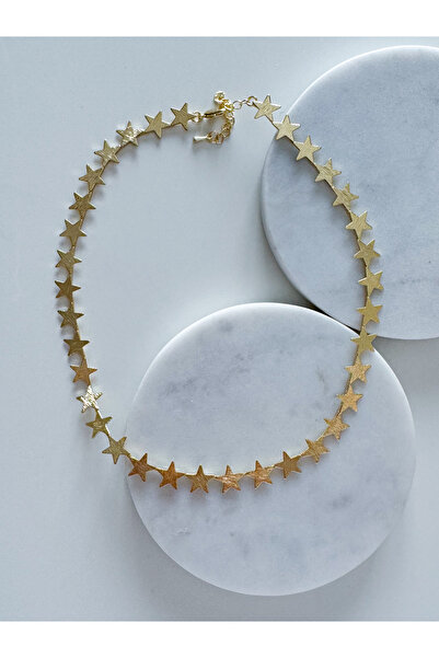 CHARMLUCKY Steel Star Choker Pendant