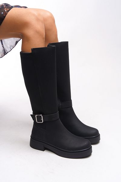 Riccon Γυναικείες μπότες Ienweth Matte Black - 00121907