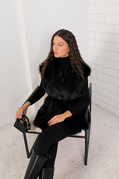 Melike Tatar Black Vest 32-2224