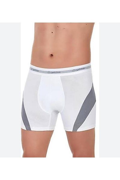 YILDIZ 115 Ανδρικά White Comfort Modal Boxers 10 Τεμάχια
