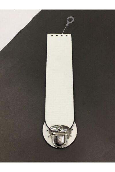 karantuhafiye Δερμάτινο κάλυμμα κλειδαριάς / Κλειδαριά τσάντας