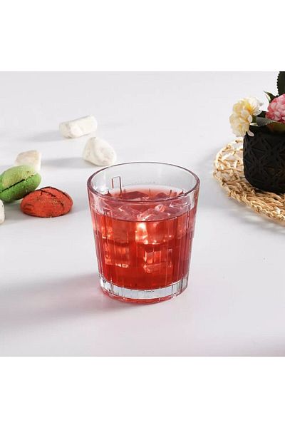 Paşabahçe 6 Pieces Scala Whisky Tumbler, 300 Ml, 89 Mm Height, 88 Mm Diameter - Clear
