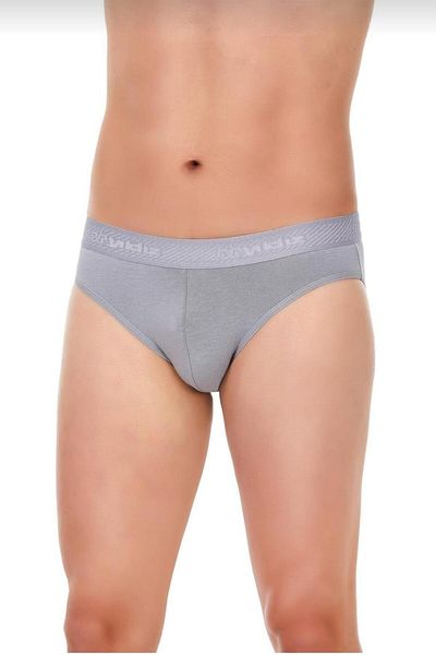YILDIZ 67 Men's Gray Modal Belted Slips 12 Pieces
