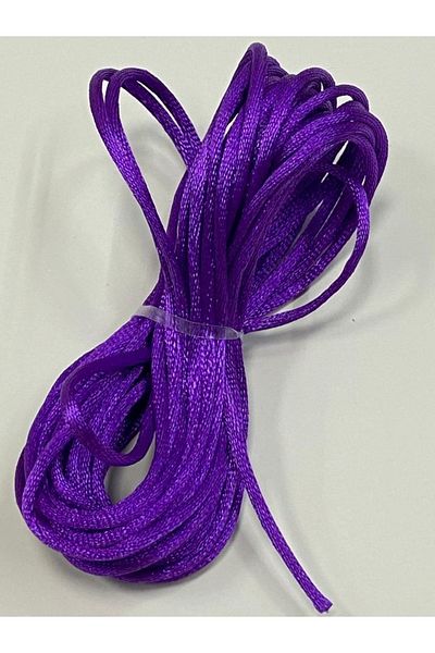 karantuhafiye Flush Rope / Rat Tail / Bracelet Rope / Evening Dress Back Tie Rope / 2 Mm 5 Meters