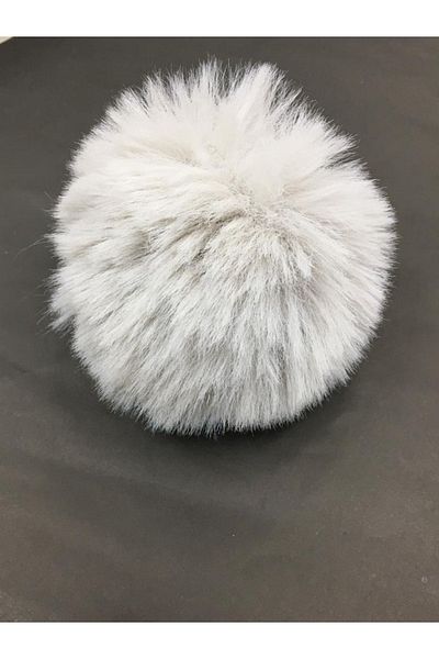 karantuhafiye Pompon / Yumoş Pompon 7 Cm Light Gray
