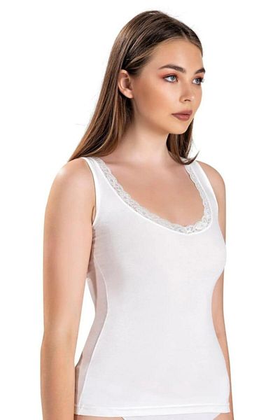 Jiber 617 V-Neck Wide Strap Lace Tank Top 12 Pieces