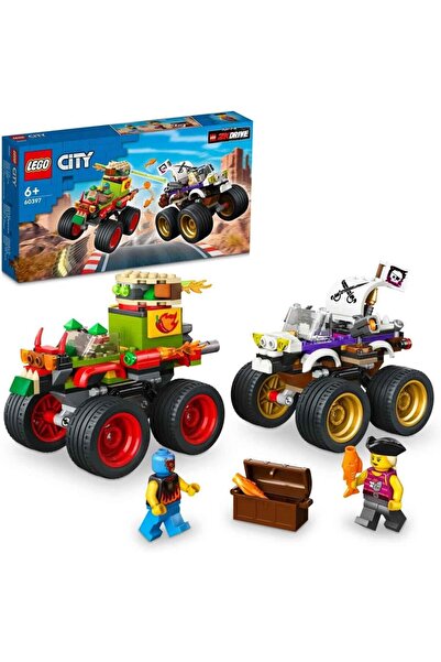 LEGO ®   مجموعة ألعاب بناء سيتي مونستر تراك ريس 60397 (301 قطعة)