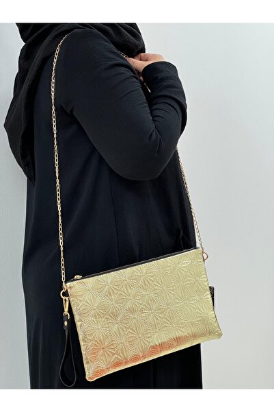 KRISTE BELL 7324 GOLD PORTFOY KADIN ÇANTA