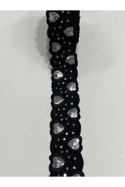 karantuhafiye 4 Meters Embroidery Strip - Iron-On, Border and Sequin