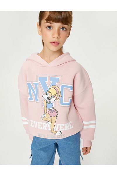 Koton Lola Bunny Sweatshirt Licensed Long Sleeve Raised