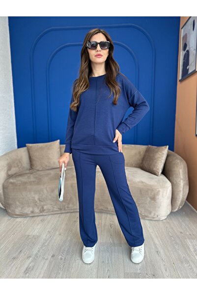 Devesta Moda Yumuşak Modal Kumaş Likralı Rahat Günlük Ve Şık Alt - Üst Takım ...