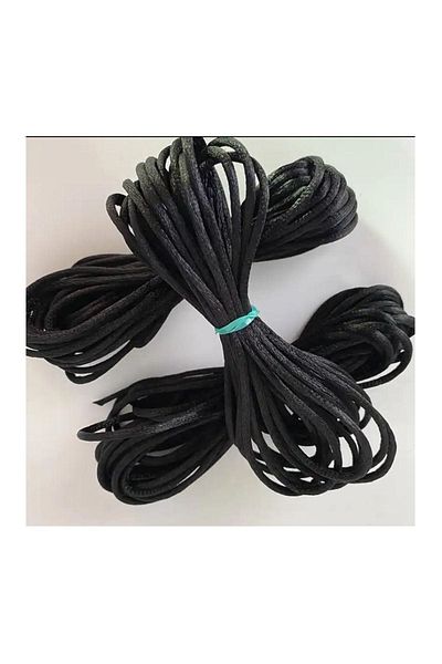 karantuhafiye Flush Rope / Rat Tail / Bracelet Rope / Evening Dress Back Tie Rope / 2 Mm 5 Meters