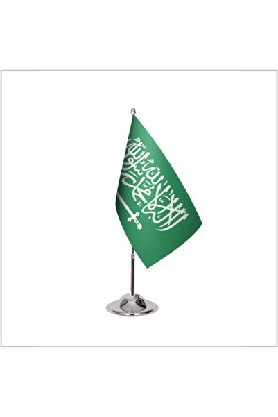 Asyabayrak Suudi Arabistan Tekli Masa Bayrağı