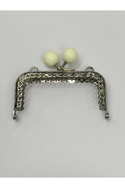 karantuhafiye Κλιπ τσάντας και πορτοφολιού τετράγωνο 16 εκ. με μοντέλο με πέρλες