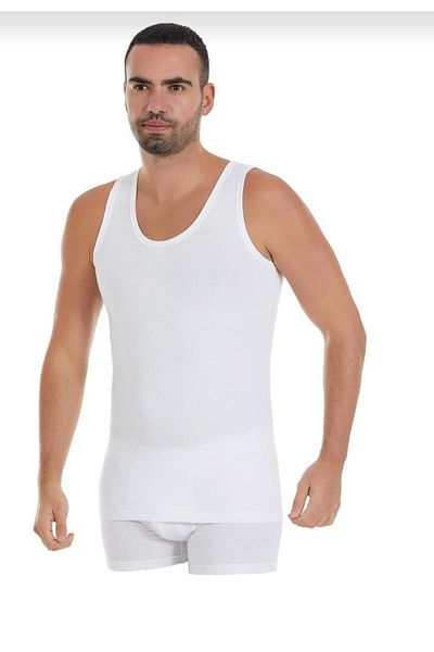 Yıldız İç Giyim Star 15 - Men's Rib Single Sports Tank Top