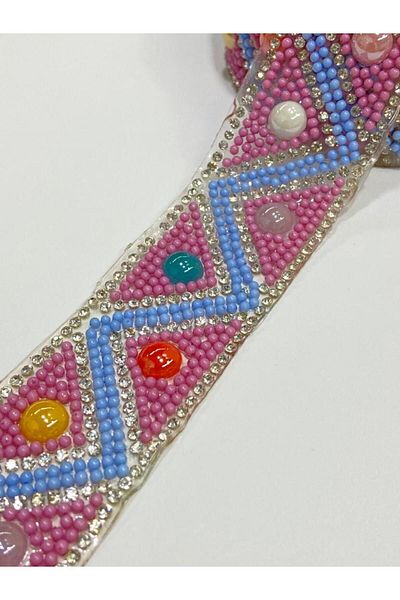 karantuhafiye Stony strip / Iron-on strip / 1 meter
