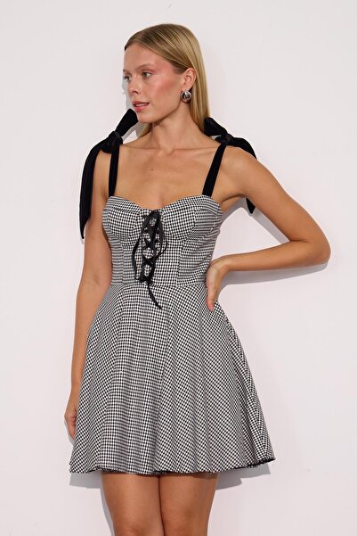 NOK İSTANBUL Twilight Glam Mini Kokteyl Elbisesi KAZAYAĞI