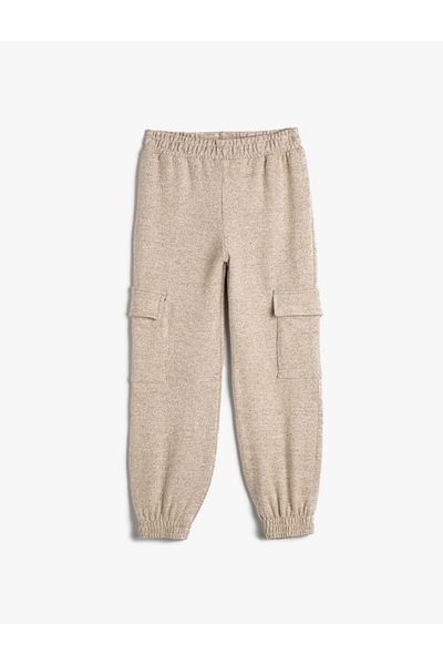 Koton Basic-Jogger-Jogginghose mit Taschendetail – elastische Taille