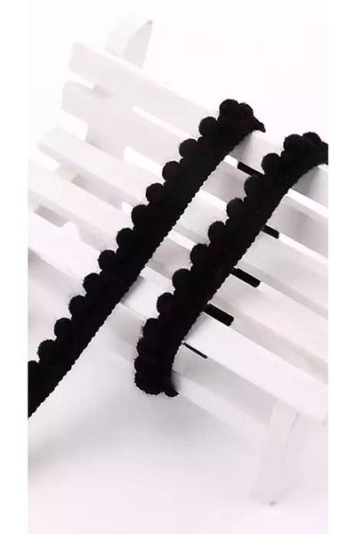 karantuhafiye Ribbon Pompom / Mini Pompom Ribbon / 5 Meters