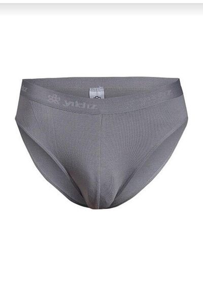 YILDIZ 67 Men's Gray Modal Belted Slips 12 Pieces