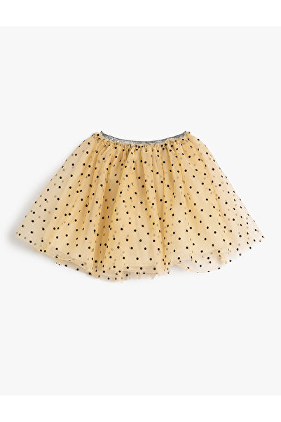 Koton Спідниця-пачка Спідниця в горошок Підкладка Зручний крій Еластична талія