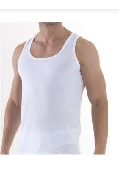Yıldız Çamaşır Star 120 Men's Modal Super Thin Strap Undershirt 3 Pieces