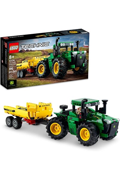 LEGO Technic John Deere 9620R 4WD Tractor Toy 42136 Building Toy - Collectibl...
