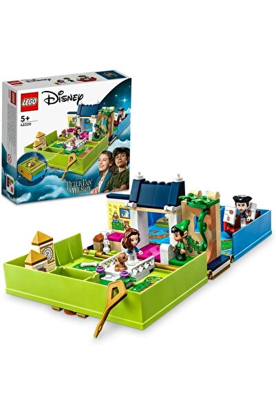LEGO 43220 Disney Peter Pan & Wendy’s Storybook Adventure Portable Playset wi...