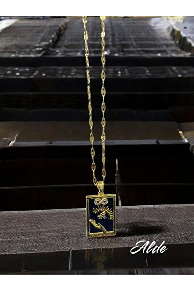 ALDE %100 Kararmaz Çelik Tarot Şans Kolyeleri