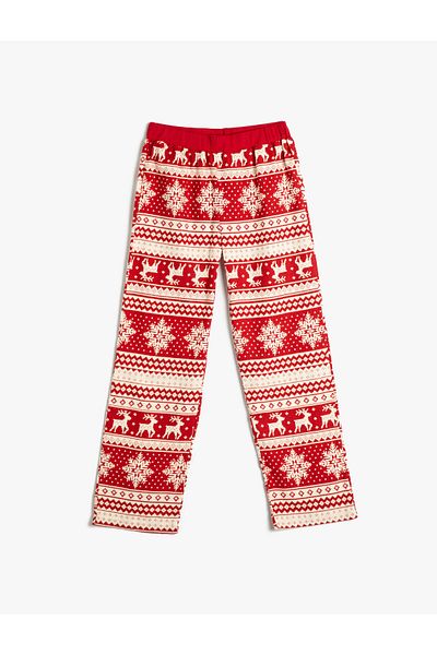 Koton Pantaloni de pijama de damă bordeaux