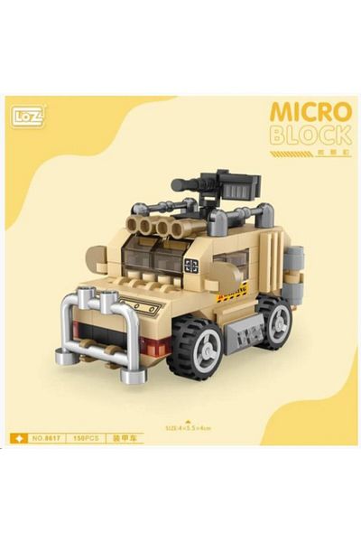 Loz 8617 Micro Block Military Truck Bag