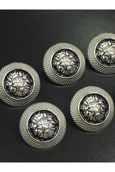 karantuhafiye Trench Coat And Jacket Button Lion Model Set Set of 6