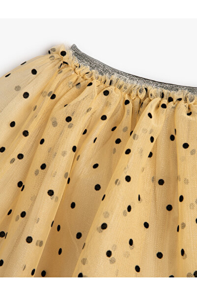 Koton Спідниця-пачка Спідниця в горошок Підкладка Зручний крій Еластична талія